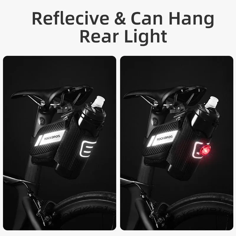 1.5L Bicycle Bag Water Repellent Durable Reflective MTB Road Bike With Water Bottle Pocket Bike