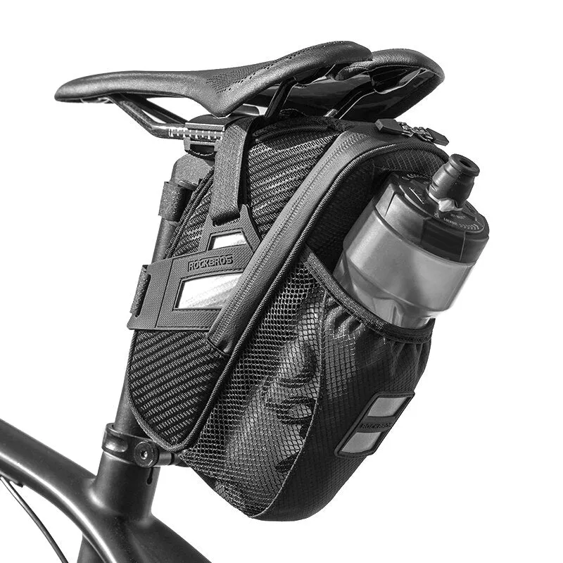 1.5L Bicycle Bag Water Repellent Durable Reflective MTB Road Bike With Water Bottle Pocket Bike