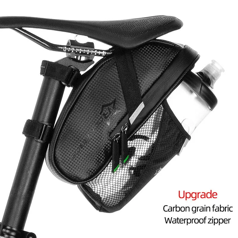 1.5L Bicycle Bag Water Repellent Durable Reflective MTB Road Bike With Water Bottle Pocket Bike