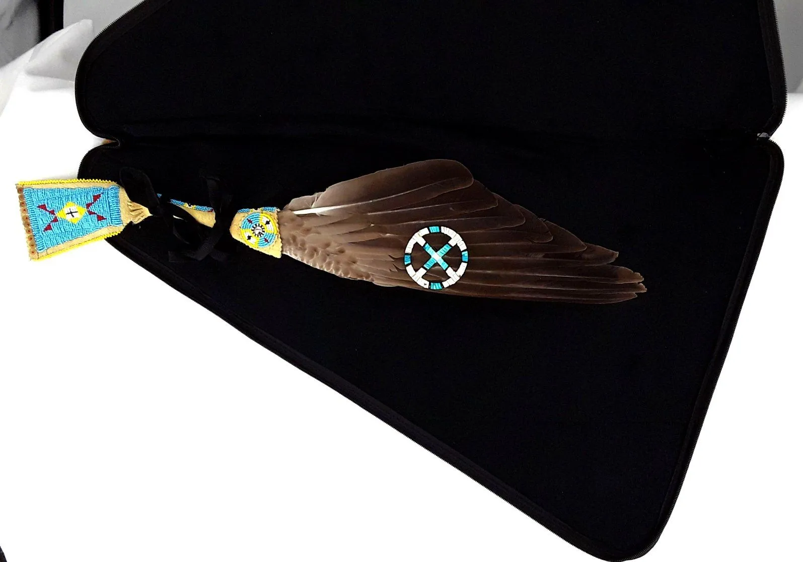 27 Inch Fan Case - Prairie Plains Spirit Red