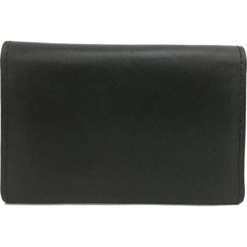 776122AD (#1) Salvatore Ferragamo Key Case Gancini 6 Ring Black Leather