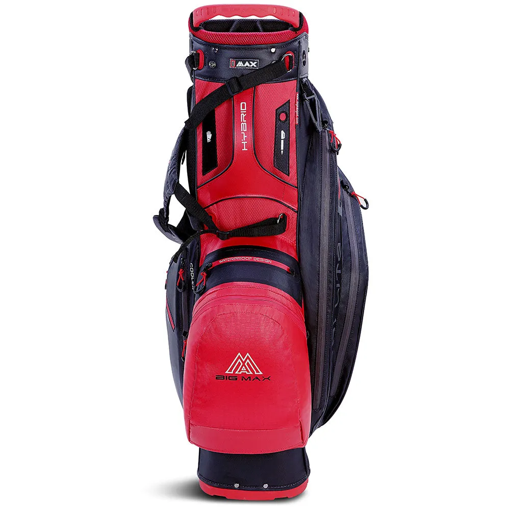 Big Max Dri Lite Hybrid 2 Stand Bag - Red/Black