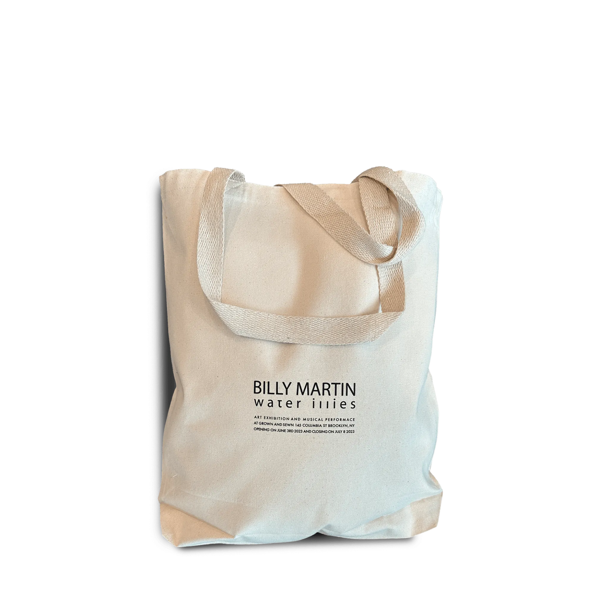 Billy Martin "Water illies" Tote Bag - Graphic Score