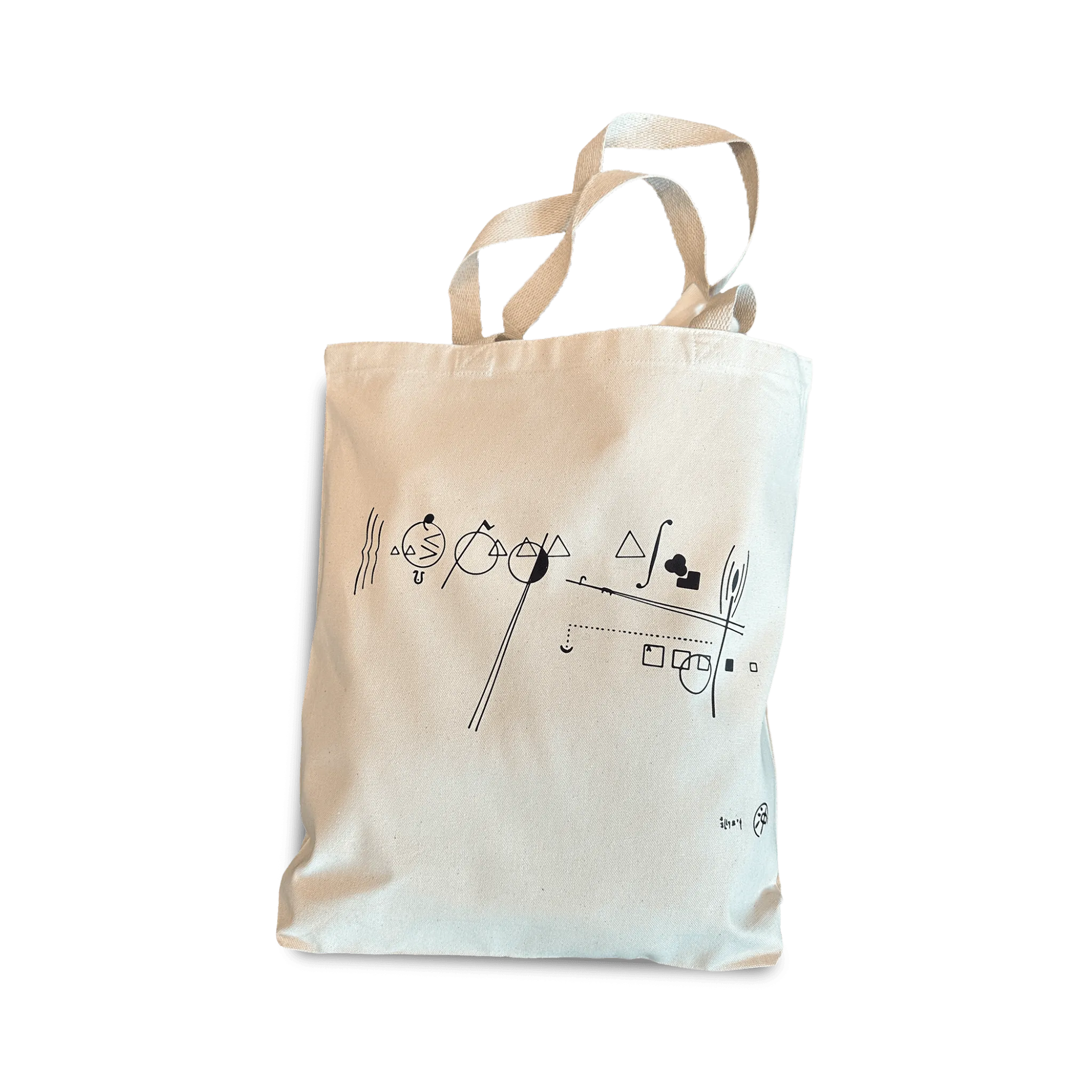 Billy Martin "Water illies" Tote Bag - Graphic Score