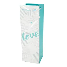 Blue Love Wine Bag by Cakewalk