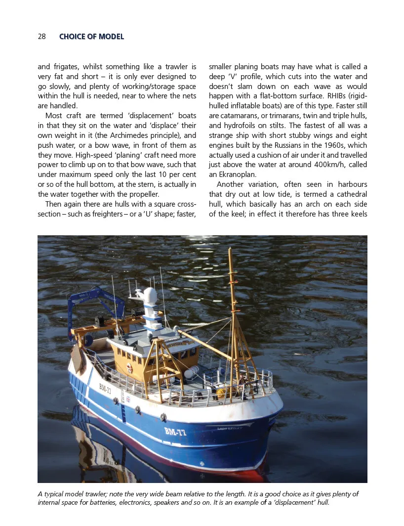 Building Scale Model Electric-Powered Boats