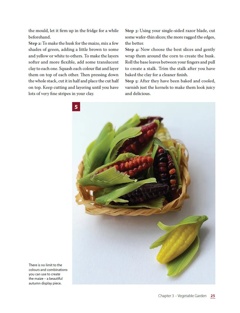 Creating Miniature Food for Dolls' Houses