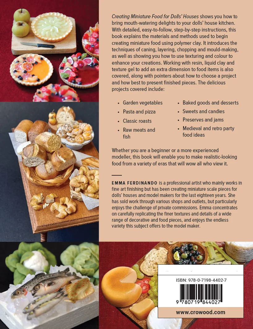 Creating Miniature Food for Dolls' Houses