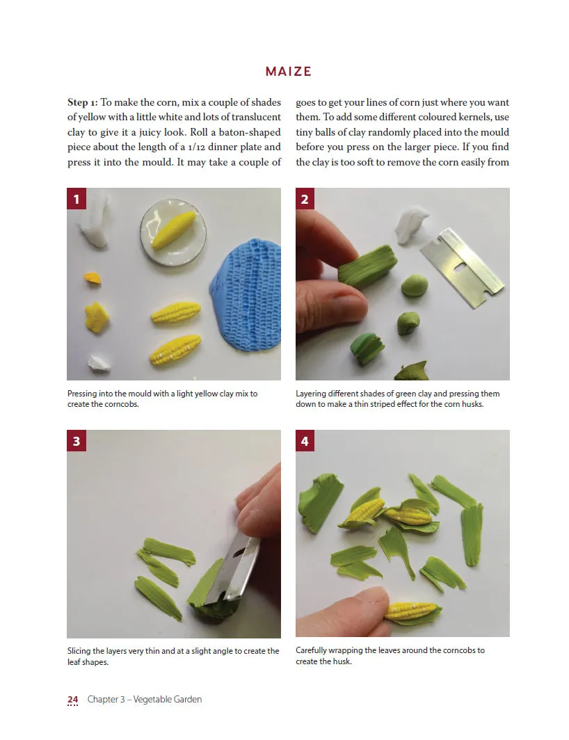 Creating Miniature Food for Dolls' Houses