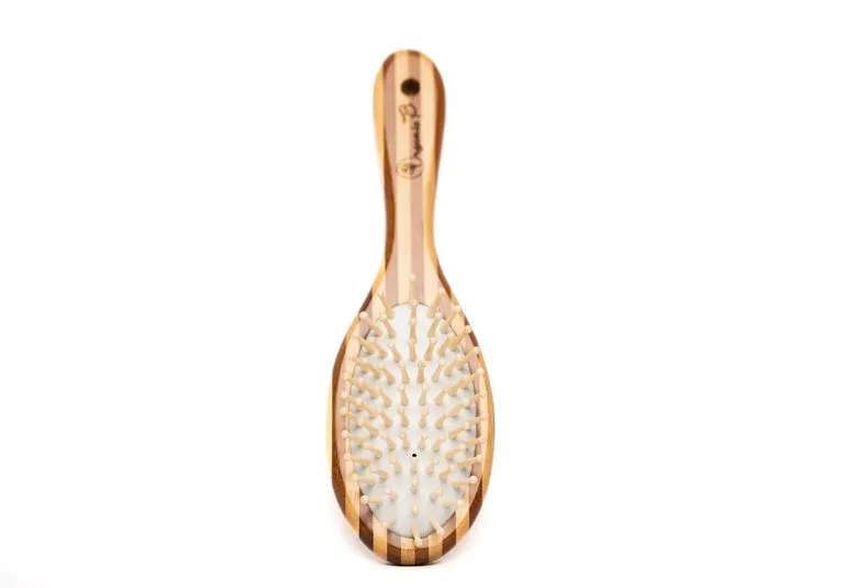 Detangling & Anti-frizz Eco-Glide Tulda Bamboo Paddle Hair Brush