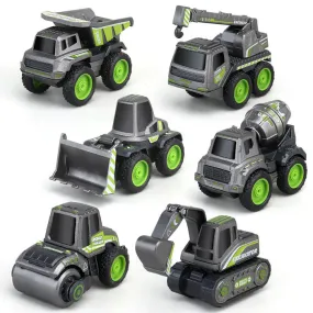 ENGINEERING METAL TEAM CAR UNBREAKABLE ENGINEERING AUTOMOBILE CONSTRUCTION CAR MACHINE TOYS SET FOR CHILDREN
