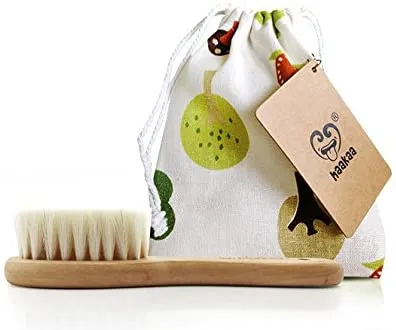 Haakaa Goats Wool Wooden Hairbrush