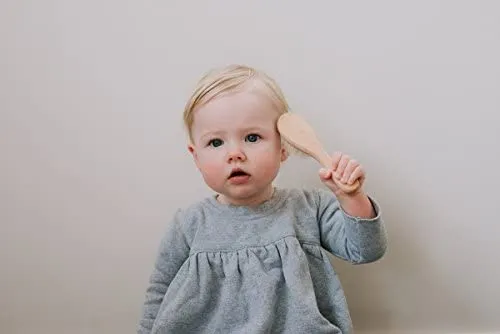 Haakaa Goats Wool Wooden Hairbrush