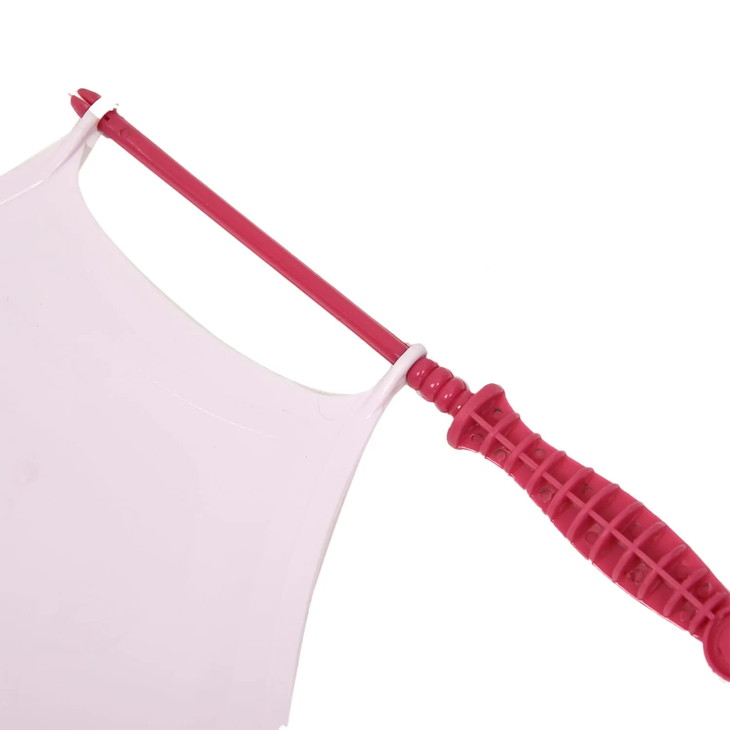 Heart Home Hand Fan | Plastic Hath Pankha | Hand Fan for Summer | Beejna for Natural Air | Caty Fan | Useful for Travel | Hand Fan for Cool Air | Pink