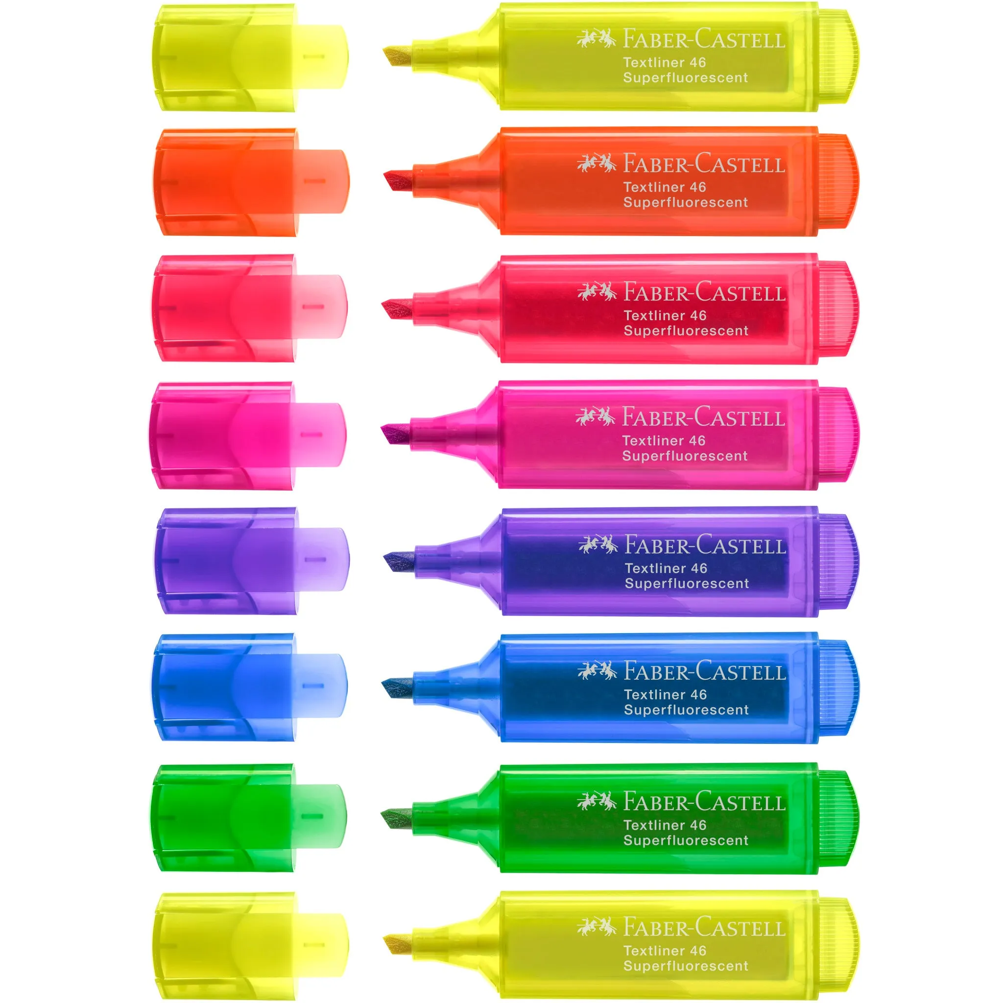 Highlighters, Neon Colors - Box of 8 - #254648