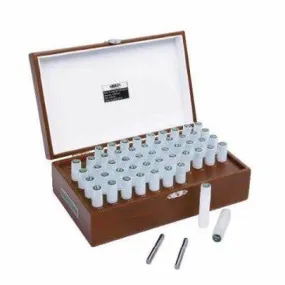 Insize (5-5.5MM) 51 Pin Gauge Set 4166-5D, DIN 2267 Grade 1 HRC62-65,  - 1 μm