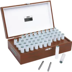 Insize (8.5-9MM) 51 Pin Gauge Set 4166-9, DIN 2267 Grade 1 HRC62-65,  - 1 μm