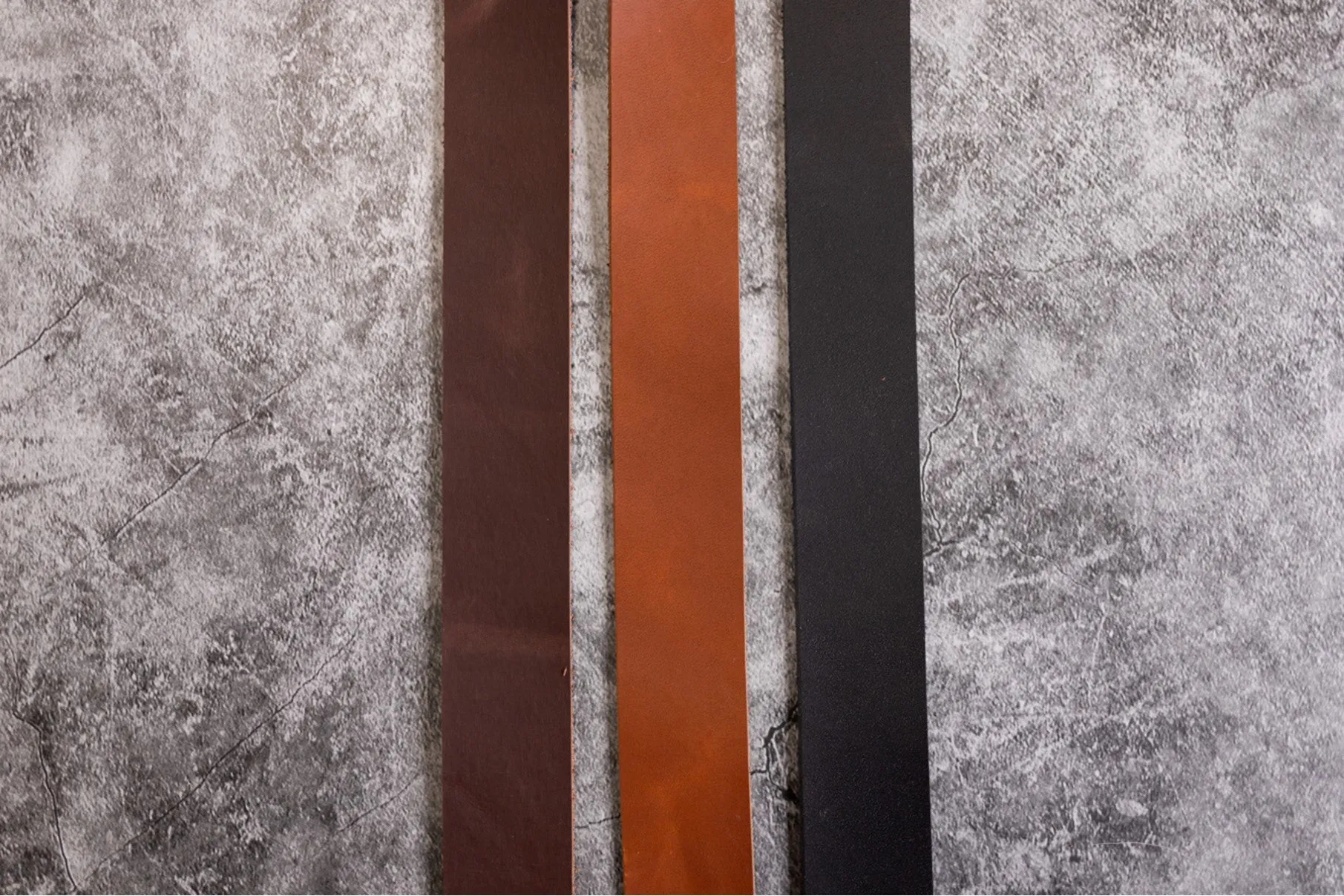 Leather Strap 1" x 54" - Medium/Dark Brown