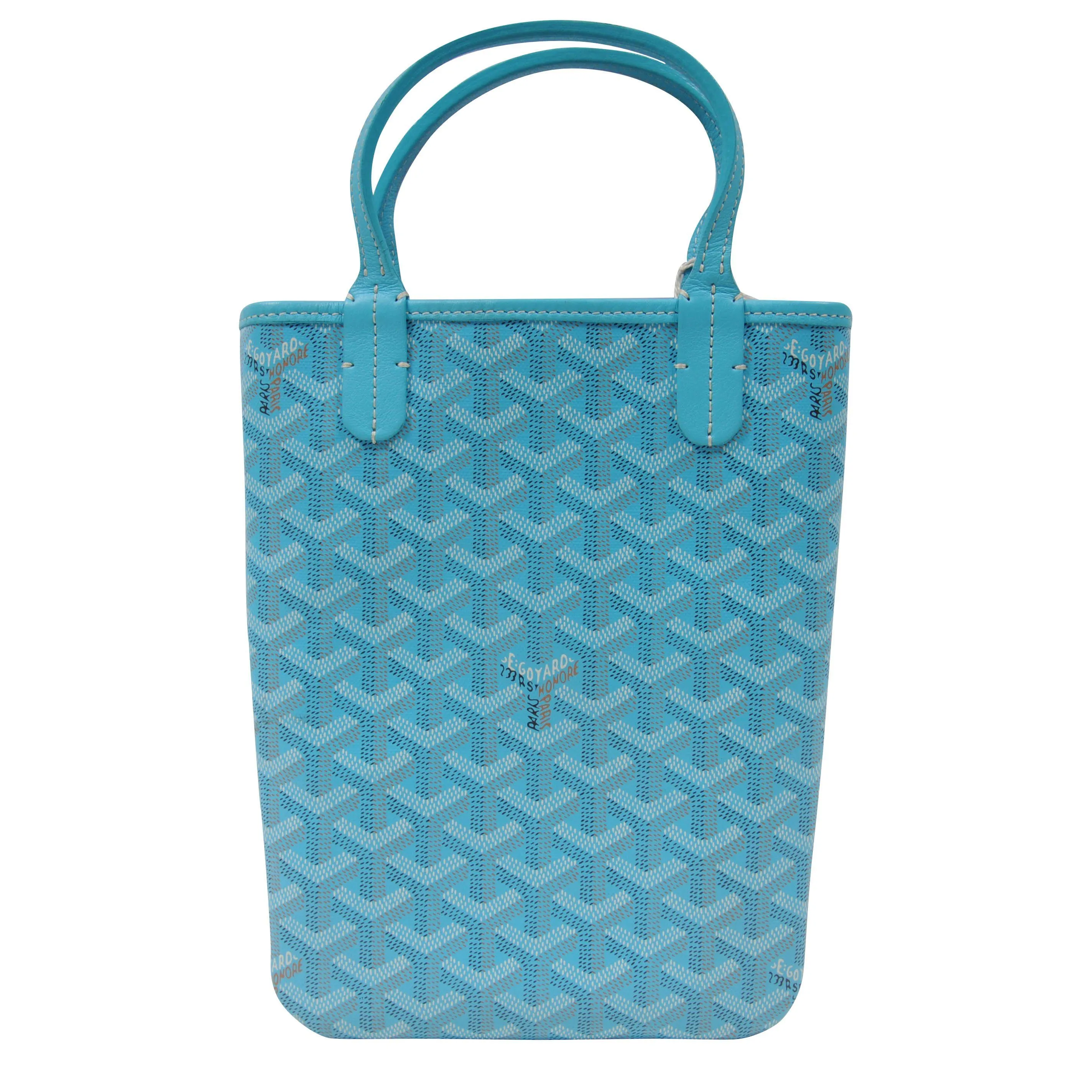 Limited Edition Turquoise Poitier Mini Tote Bag