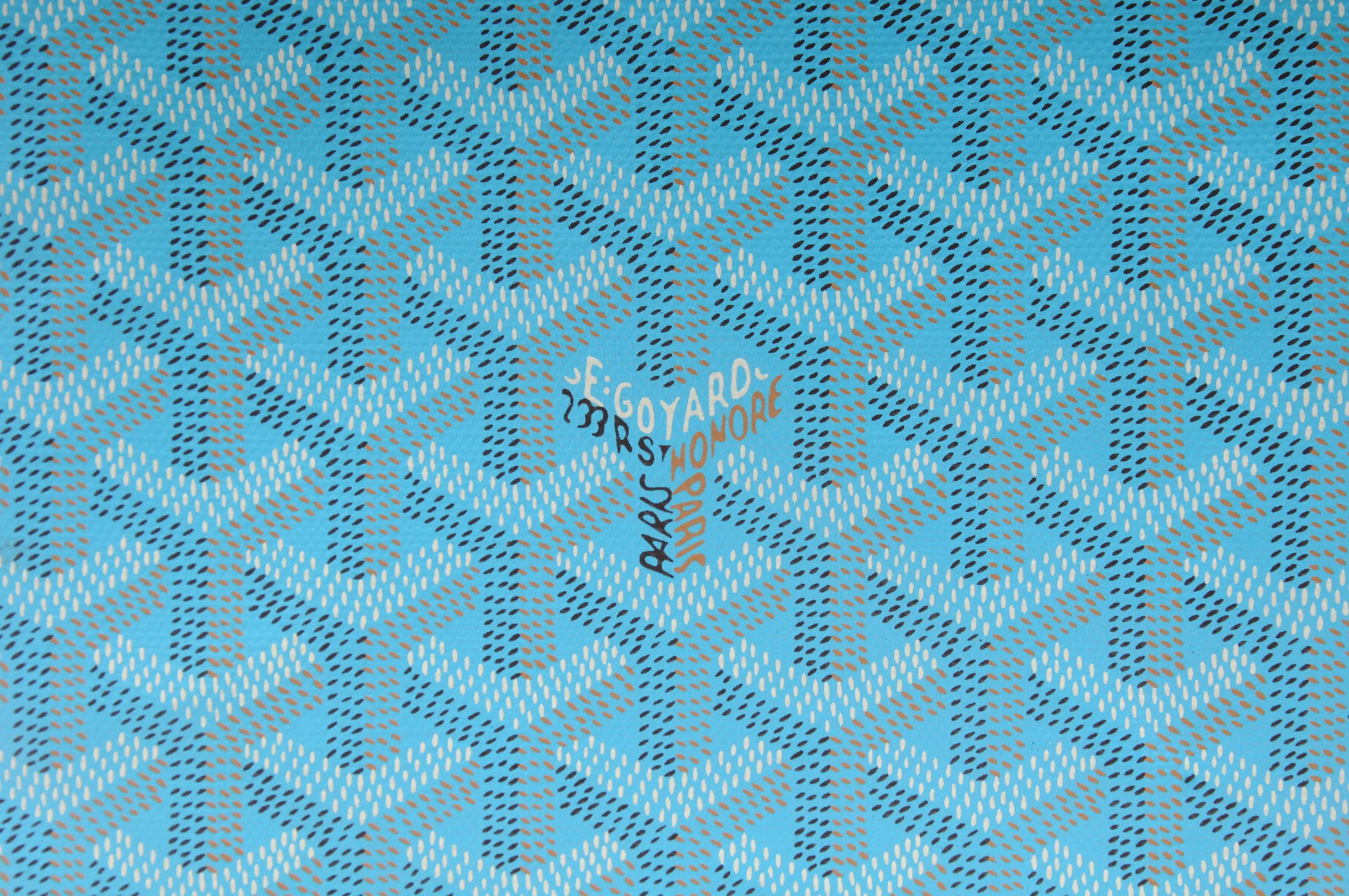 Limited Edition Turquoise Poitier Mini Tote Bag