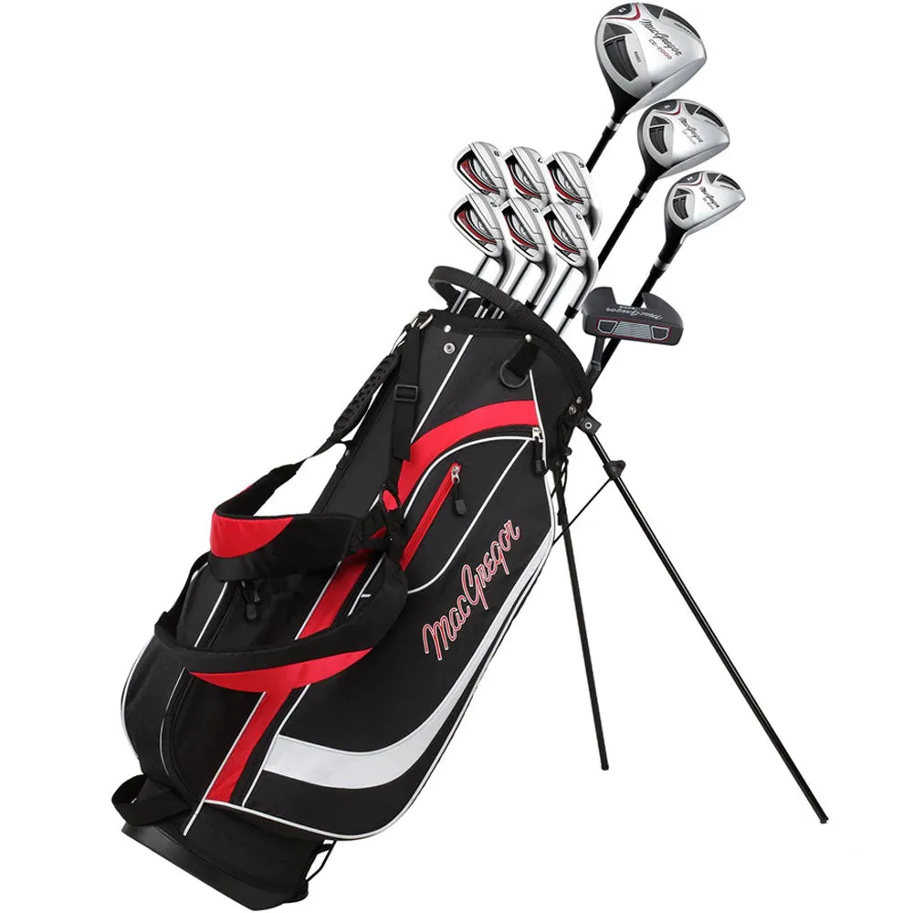 MacGregor CG2000 11-Piece Stand Bag Package Set - Graphite
