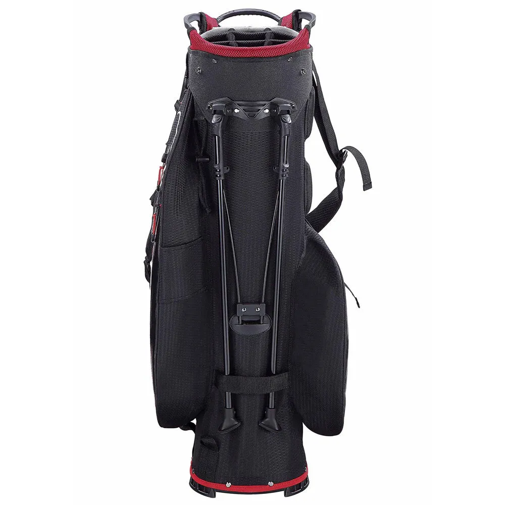 MacGregor Paramount Hybrid 14 Cart/Stand Bag - Black/Red