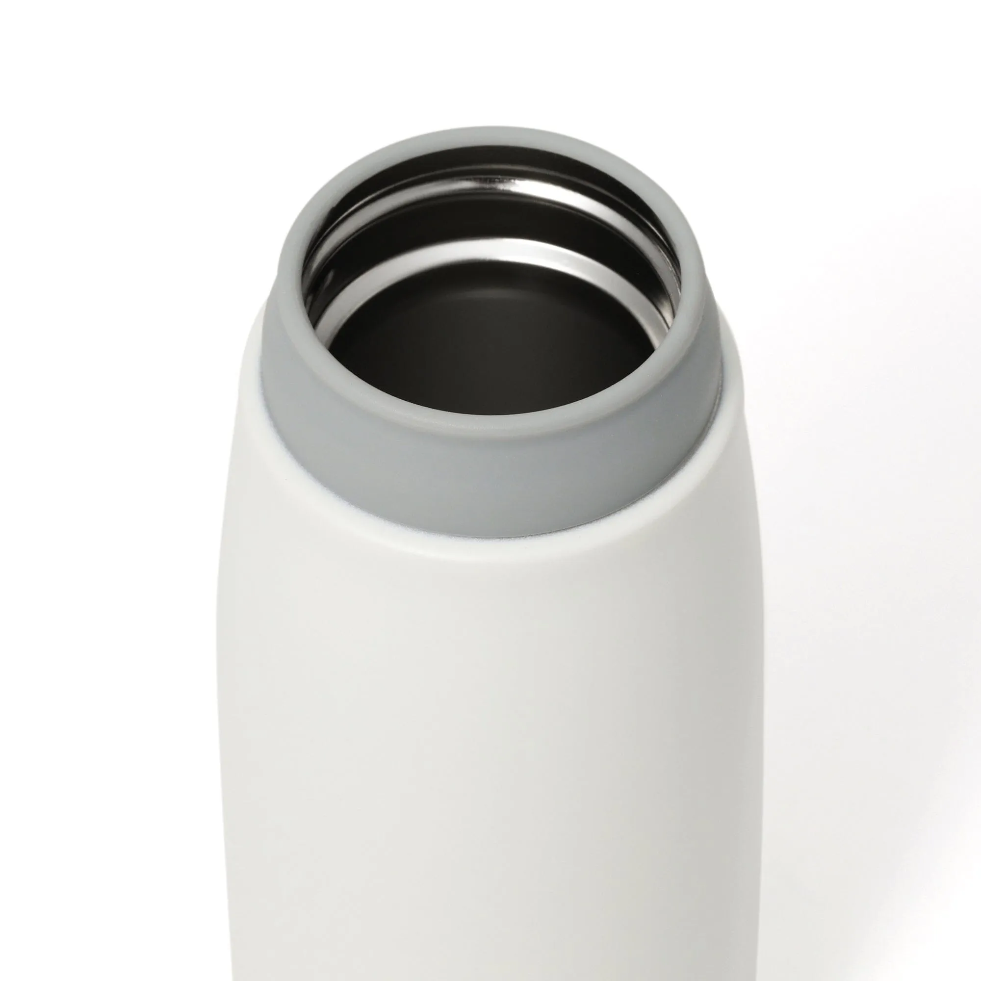 Matte Stainless Bottle Holder Set 350Ml White