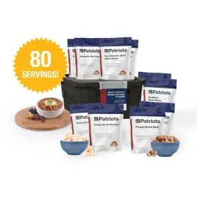 Meat & Protein Deluxe Emergency Survival Food Kit