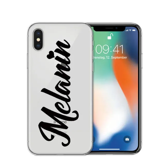 Melanin natural iPhone phone case