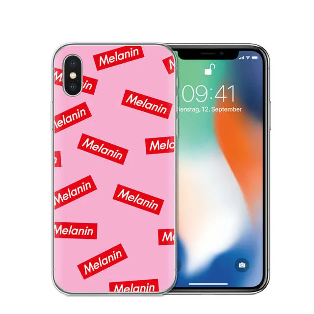 Melanin natural iPhone phone case
