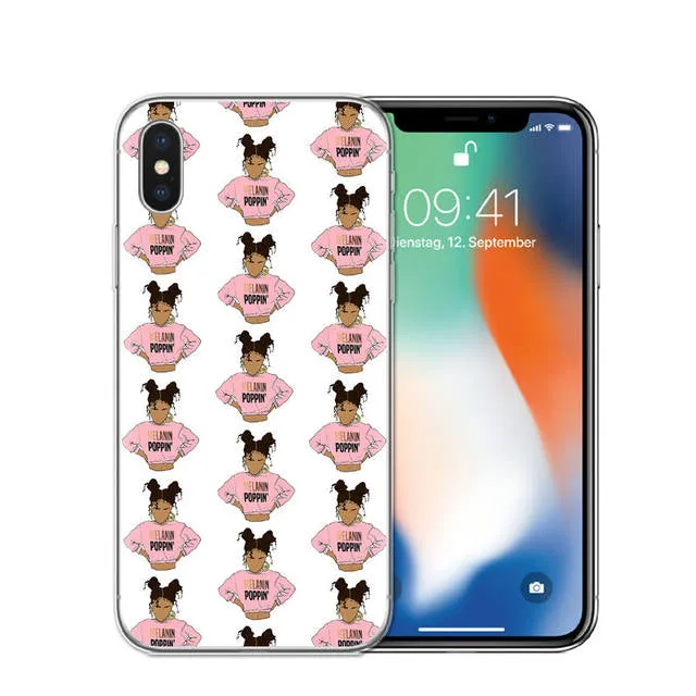 Melanin natural iPhone phone case
