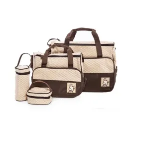Multi Function Baby Bag Set - Brown