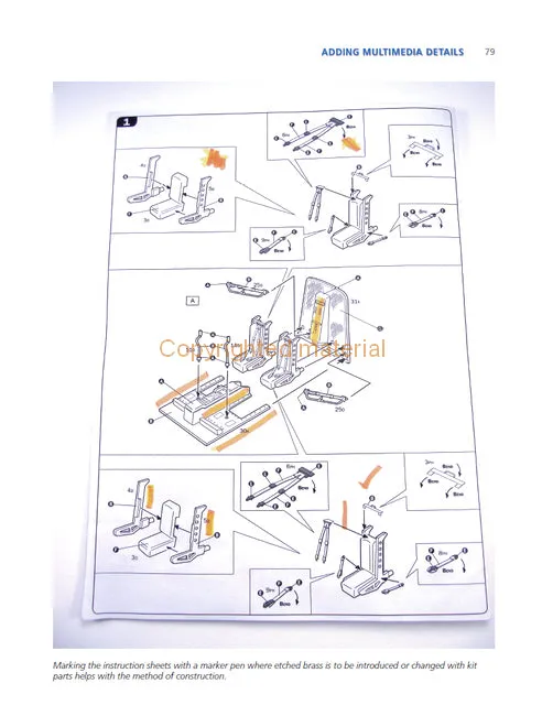 Multimedia Building Techniques for Scale Model Aircraft