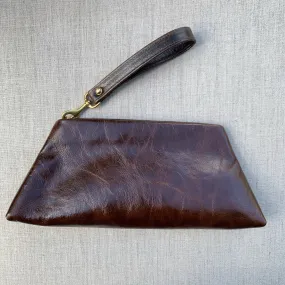 Nina Clutch in Espresso by Offhand Designs
