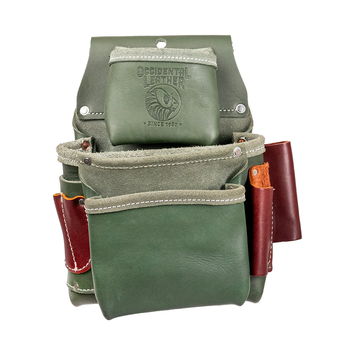 Occidental Leather G5060 3 Pouch Pro Fastener™ Bag - Green