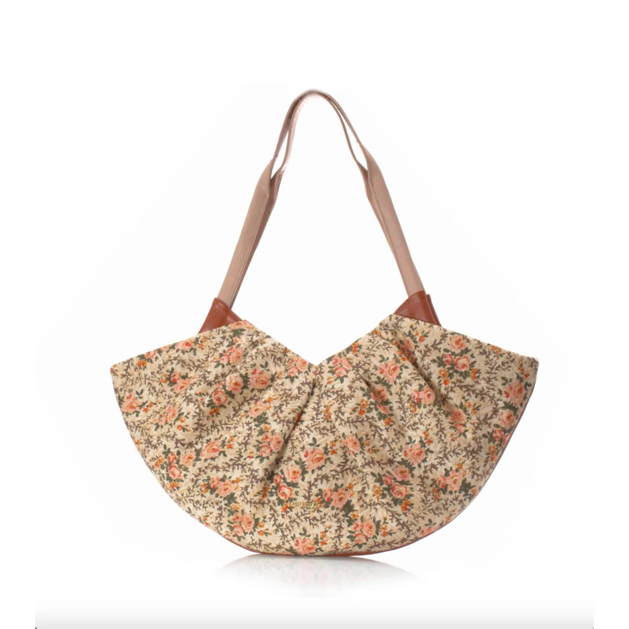 Olivia Fan Tote ⎮ Apple Leather