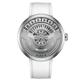 OLTO-8 INFINITY-I RPM-Style Automatic Watch Silver