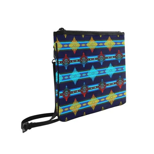 Plateau Night Slim Clutch Bag