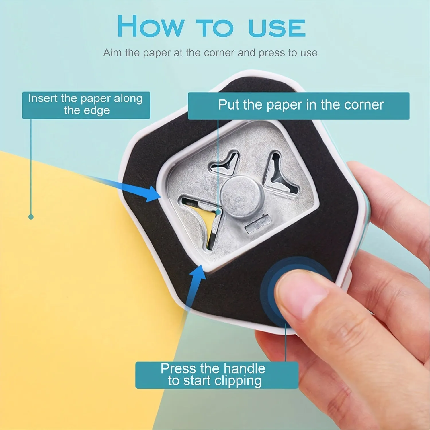 Professional 3in1 Mini Corner Rounder for DIY Projects