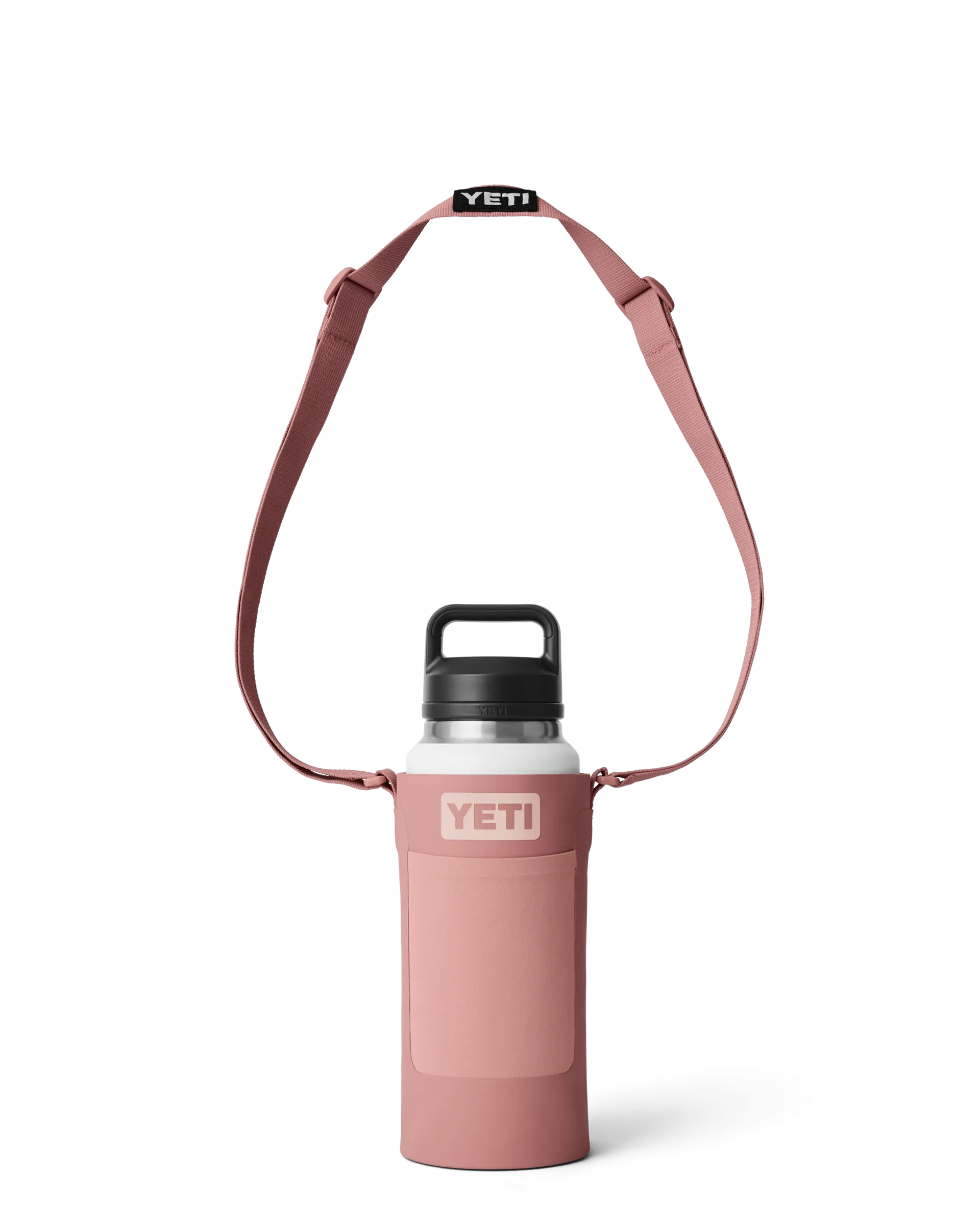 Rambler Bottle Sling in Sandstone Pink