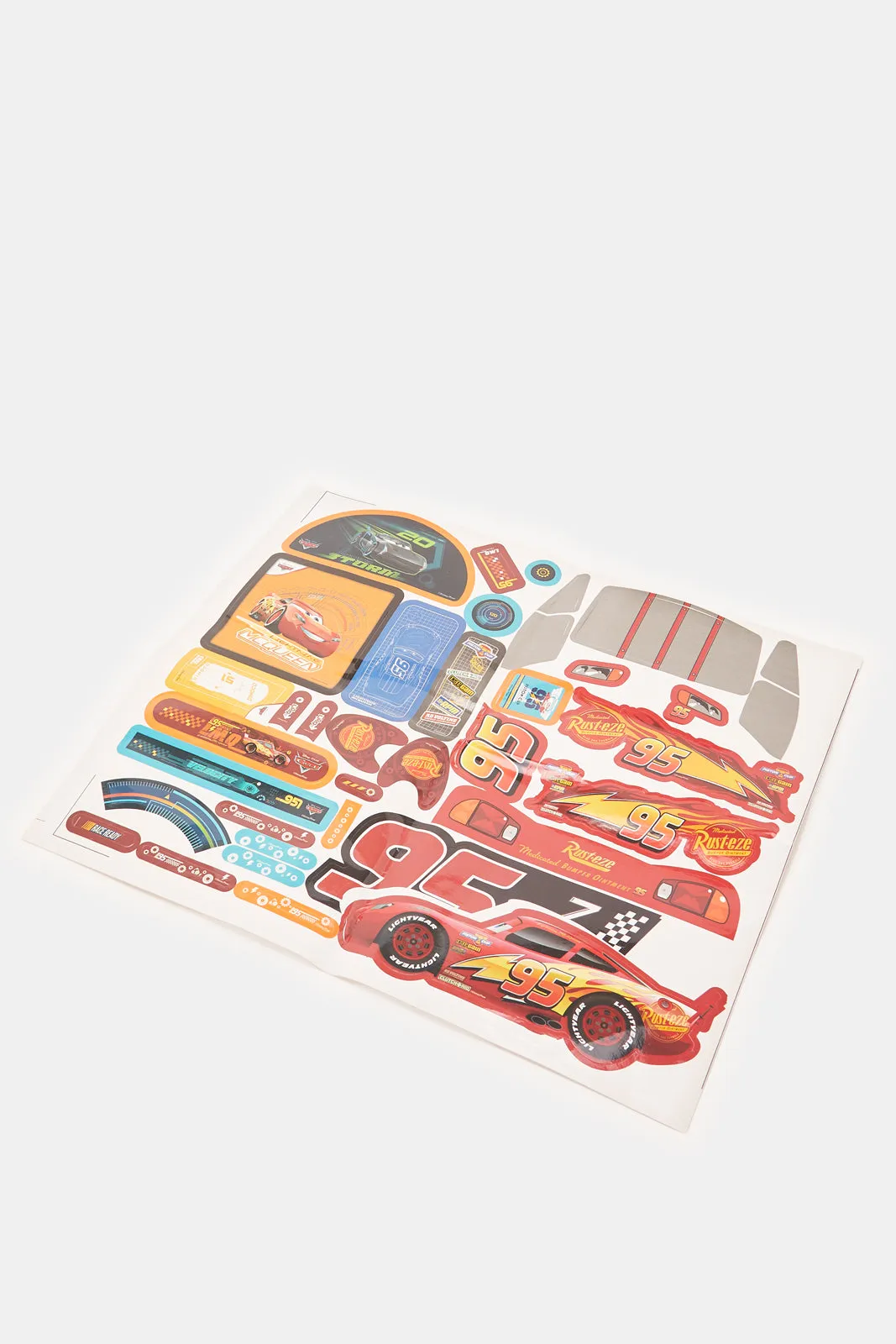 Red Cars Construction Play Suitcase (32 Piece)