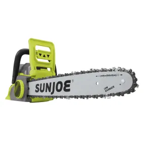 Sun Joe iON16CS-CT 40-Volt iONMAX Cordless Brushless Chain Saw | 16-Inch | Tool Only