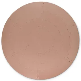That's Mine Foam Play Mat Round Light Brown