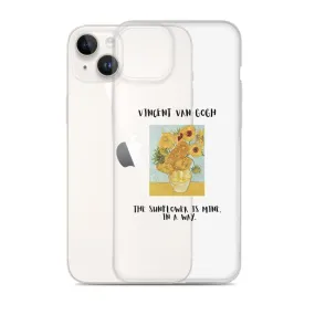 Van Gogh Sunflowers Clear iPhone® Case